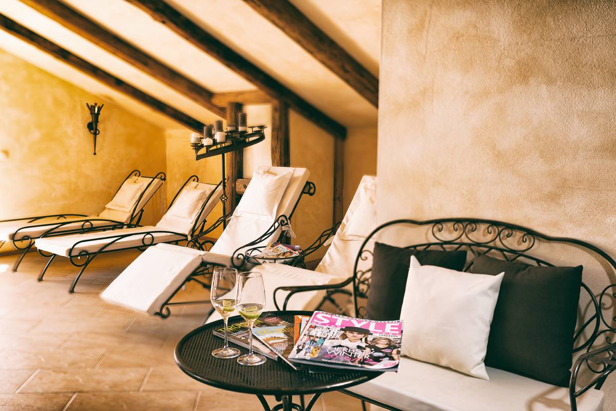 Hotel Berg-Leben Wellness Ruheraum