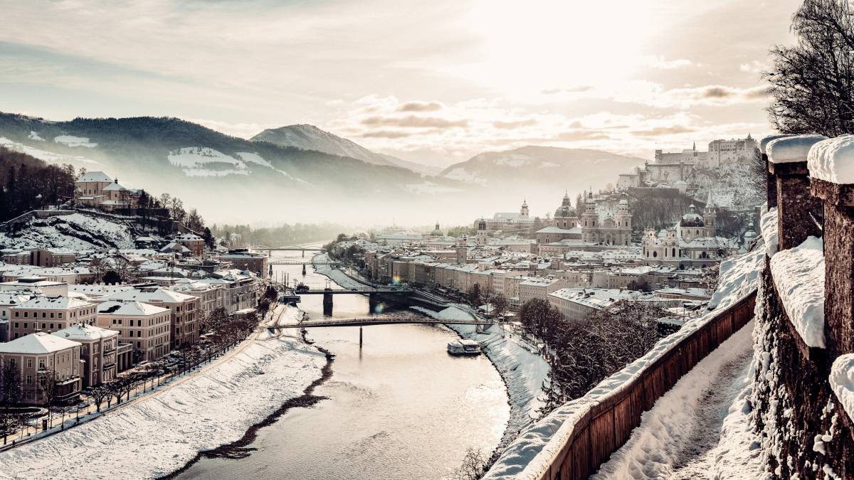 Blick auf Salzburg