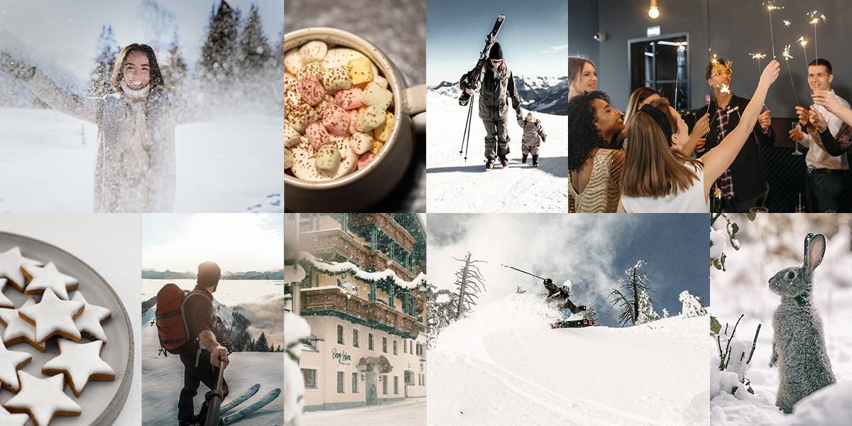 Social Media to hotel  Berg-Leben