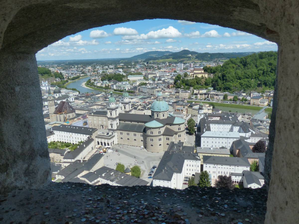 Blick auf Salzburg