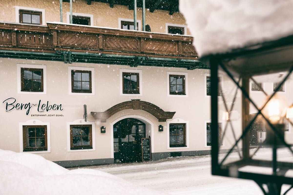 Hotel Berg-Leben in Österreich im Winter